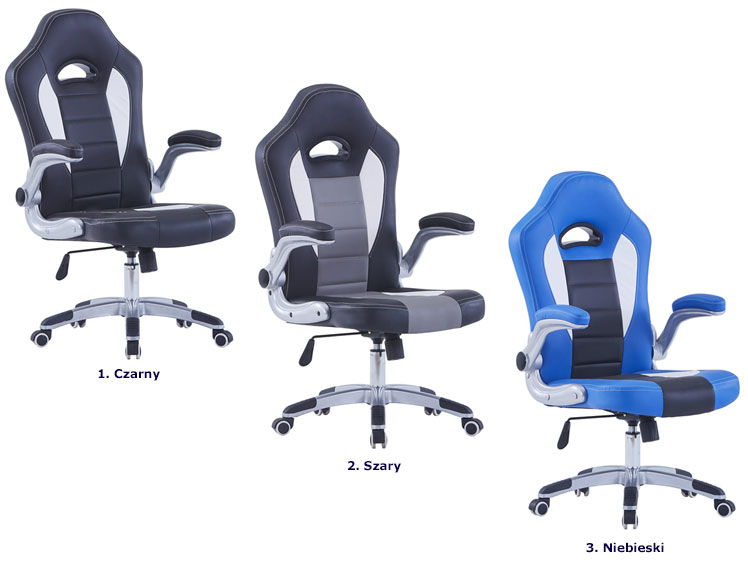 Obrotowe krzesło gamingowe Foris