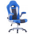 Niebieski fotel gamingowy Foris