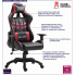 Krzesło gamingowe z poduszkami Gamix