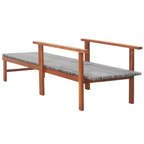 Leżak Granti 3X z podłokietnikami