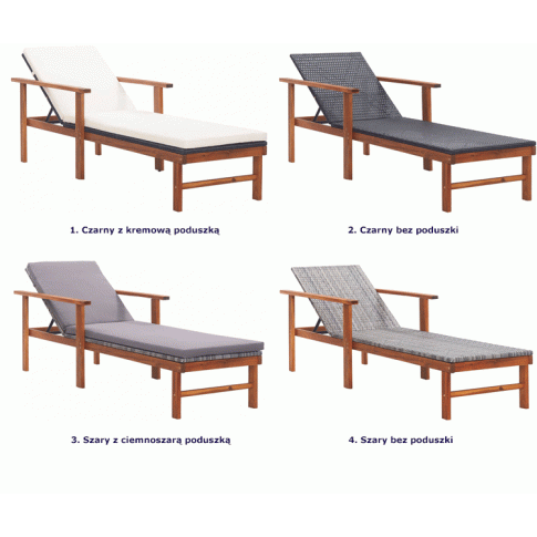 Wszystkie rodzaje leżaków Granti