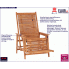 Krzesło ogrodowe Dilia