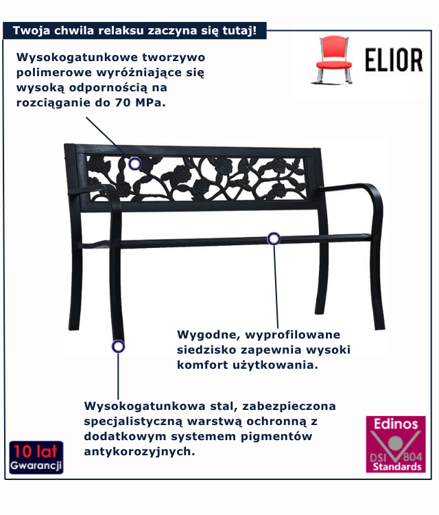 Ławk ogrodowa Lenwa