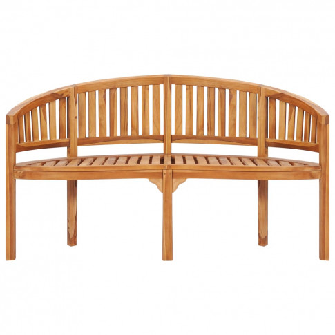 Front drewnianej ławki ogrodowej Claire 3X
