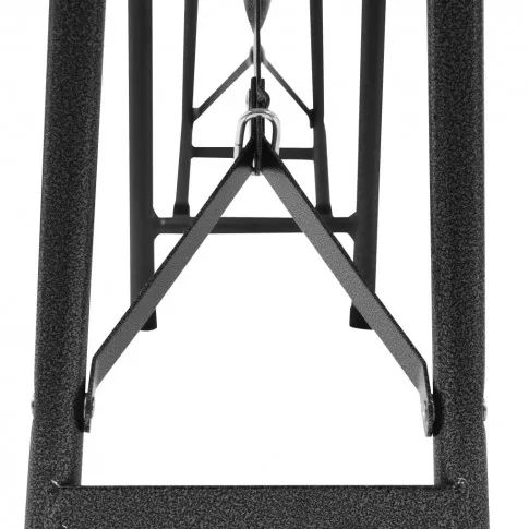 Nogi czarnej ławki ogrodowej Estella