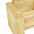 Podłokietnik drewnianej ławki ogrodowej Conal 3X