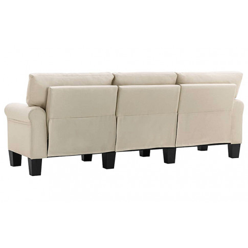 Luksusowa trzyosobowa sofa kremowa Alaia 3X