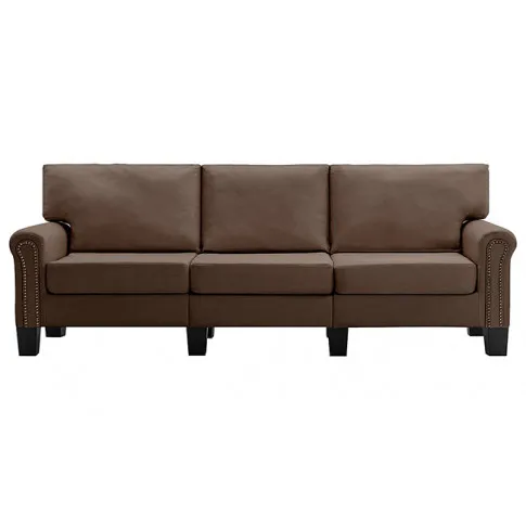 Luksusowa brązowa sofa Alaia 3X
