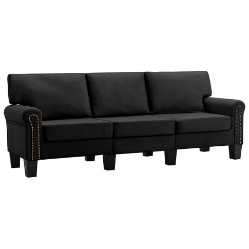 3 osobowa sofa alia3x czarna