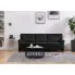 Luksusowa czarna sofa Alaia 3X