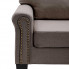 Luksusowa czteroosobowa sofa taupe Alaia 4X 