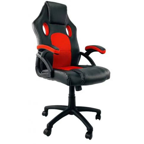 Czerwony fotel komputerowy Awerte 2X