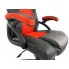 Designerski fotel komputerowy czarno czerwony Awerte 2X