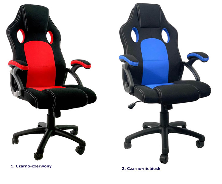 Kolory fotela komputerowego Awerte 3X