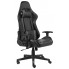 Czarno-szary ergonomiczny fotel gamingowy Libar