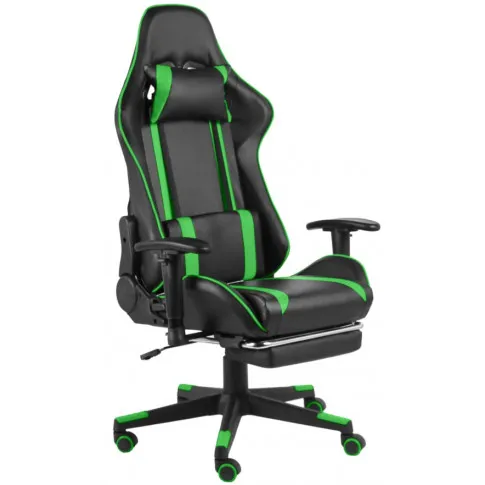 Fotel ergonomiczny z podnóżkiem Epic Gamer: podgląd