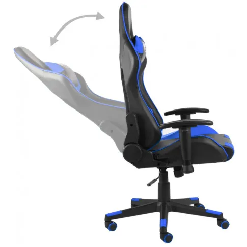 Regulacja i blokada oparcia w fotelu Grando