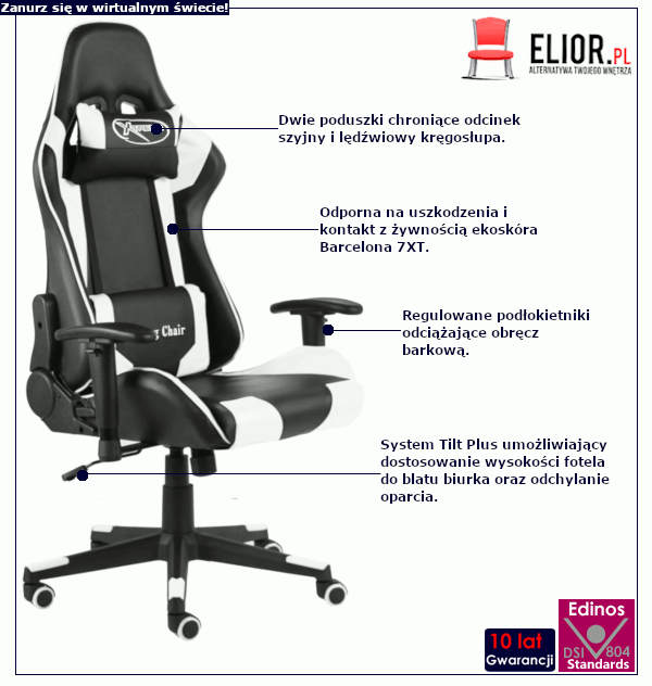 Inografika fotela Zexo