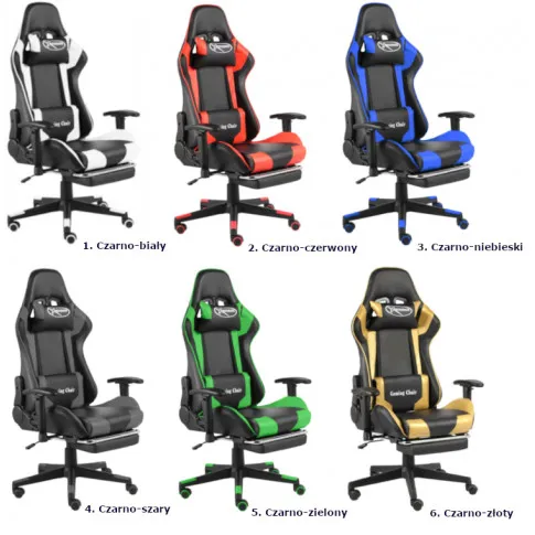 Kolorystyka foteli ergonomicznych Divinity