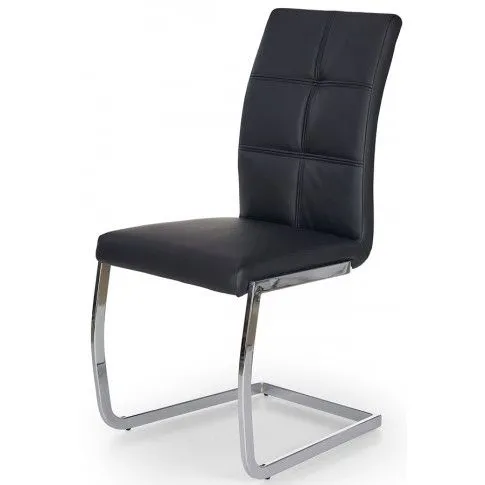 Zdjęcie produktu Krzesło tapicerowane Levon - czarne.