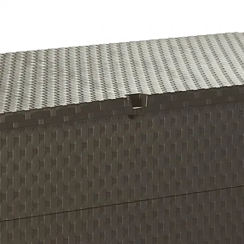 skrzynia ogrodowa brązowa Risama