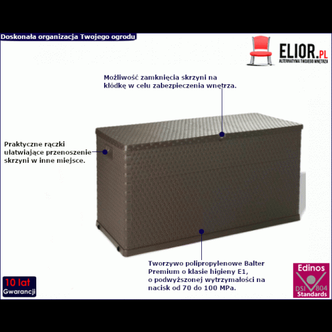 Skrzynia do ogrodu Risama