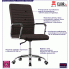Noeoczesny tapicerowany fotel biurowy Cameron