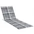 Leżak z poduszką do ogrodu Solar