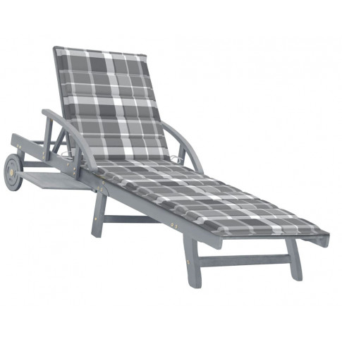 Drewniany leżak ogrodowy Solar