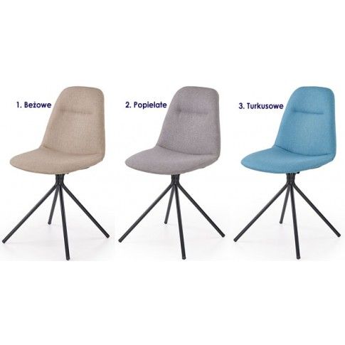 Zdjęcie beżowe krzesło tapicerowane Olsen - sklep Edinos.pl