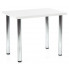 Biały minimalistyczny stół kuchenny Mariko 2X