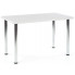 Biały minimalistyczny stół do kuchni Mariko 3X