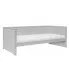Szare drewniane łóżko dziecięce typu daybed Eling 6X