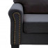 Dekoracyjna 5-osobowa ciemnoszara sofa Alaia 5X