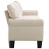 Dekoracyjna 5-osobowa kremowa sofa Alaia 5X