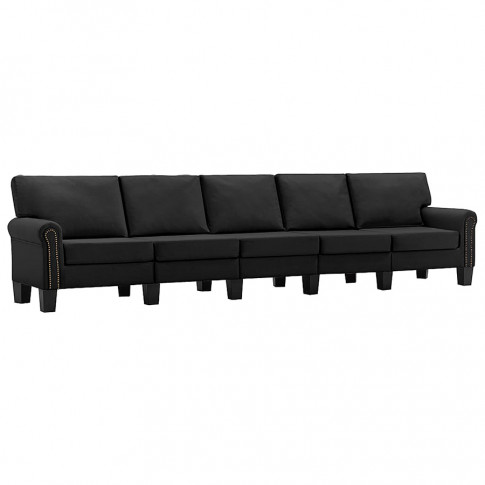 5 osobowa sofa alaia5x czarna