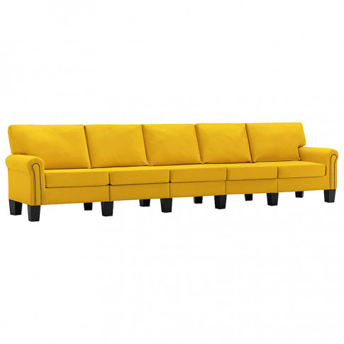 5 osobowa sofa alaia5x zolta