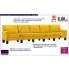 Dekoracyjna 5-osobowa żółta sofa Alaia 5X