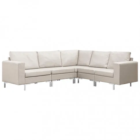 5 osobowa sofa narozna arreta5q kremowa