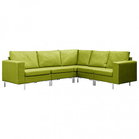 5 osobowa sofa narozna arreta5q zielona
