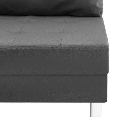 Ciemnosza sofa modułowa z tkaniny Astoa