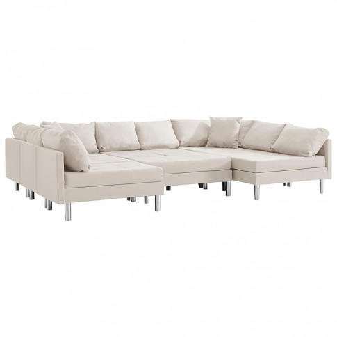 9 czesciowa sofa modulowa astoa9q kremowa