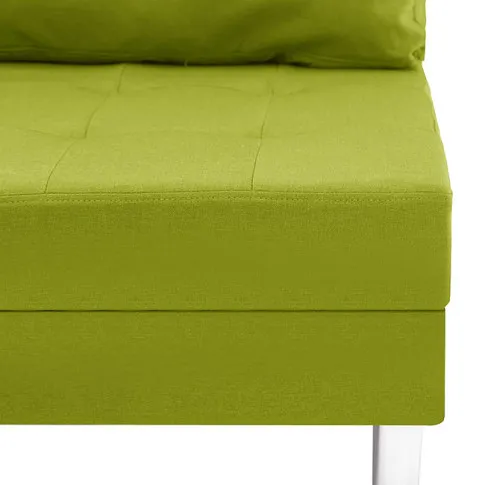 Sofa modułowa z zielonej tkaniny Astoa 9Q 