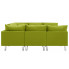 Sofa modułowa z zielonej tkaniny Astoa 9Q 