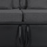 4-osobowa czarno-ciemnoszara sofa - Arbre 4Q
