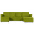 4-osobowa rozkładana zielona sofa Arbre 4X
