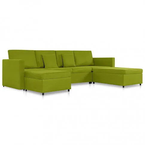 rozkladana sofa arbre4x tkanina zielona