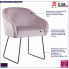 Tapicerowany fotel Iveris 3X