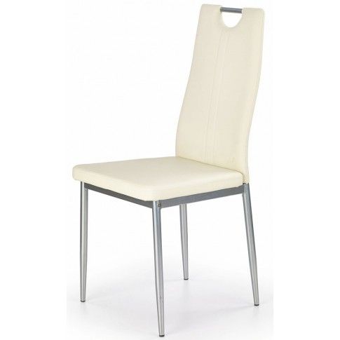 Zdjęcie produktu Krzesło tapicerowane Vulpin - kremowe.