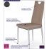 Fotografia Krzesło tapicerowane Vulpin - cappuccino z kategorii Krzesła tapicerowane